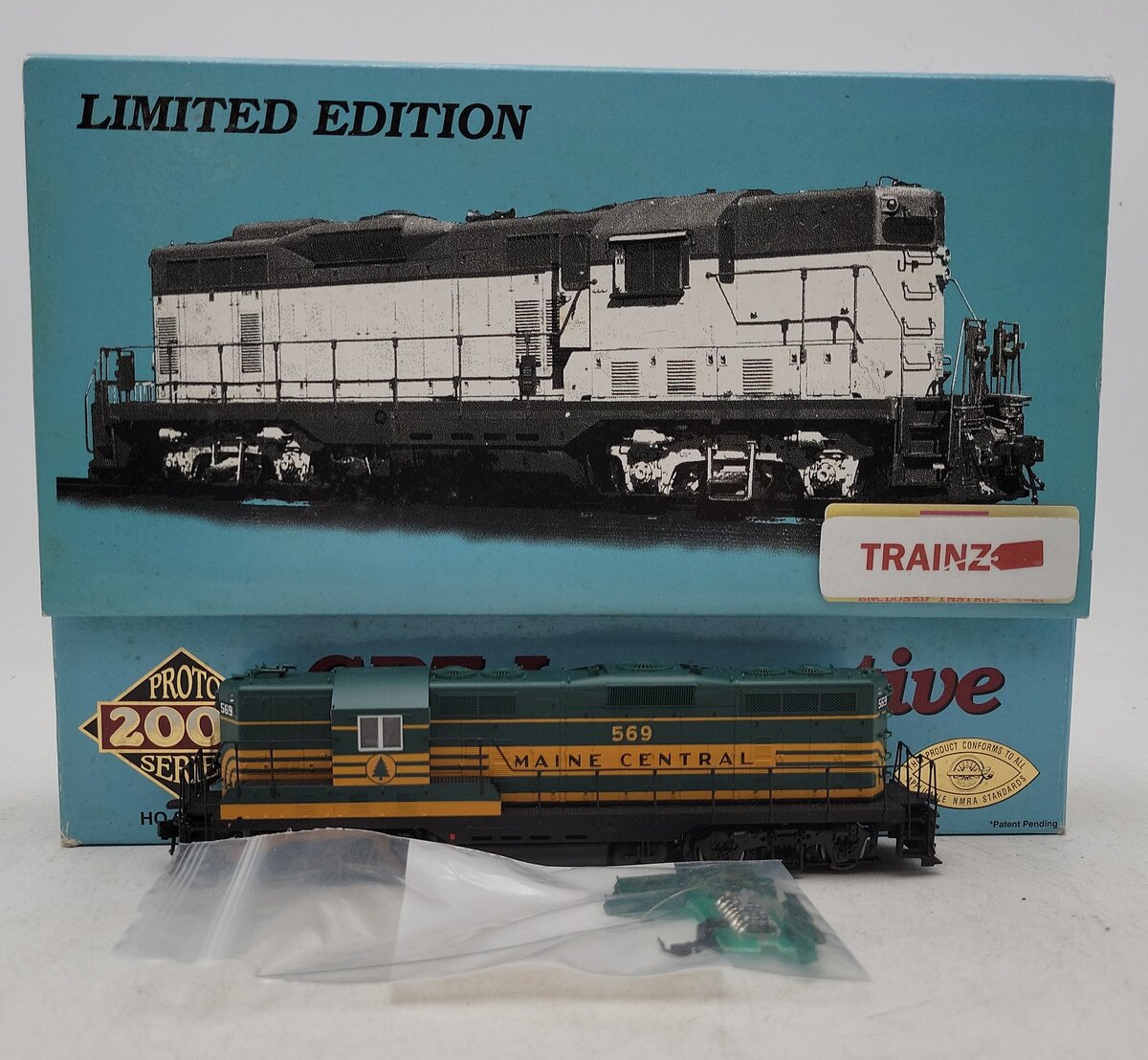Proto 2000 23006 HO Maine Central Phase 2 GP7 Diesel w/ Dynamic Brake #569 LN/Box
