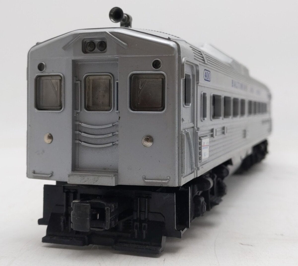 Lionel 400 Vintage O Powered Baltimore & Ohio Commuter Car VG