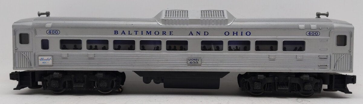 Lionel 400 Vintage O Powered Baltimore & Ohio Commuter Car VG