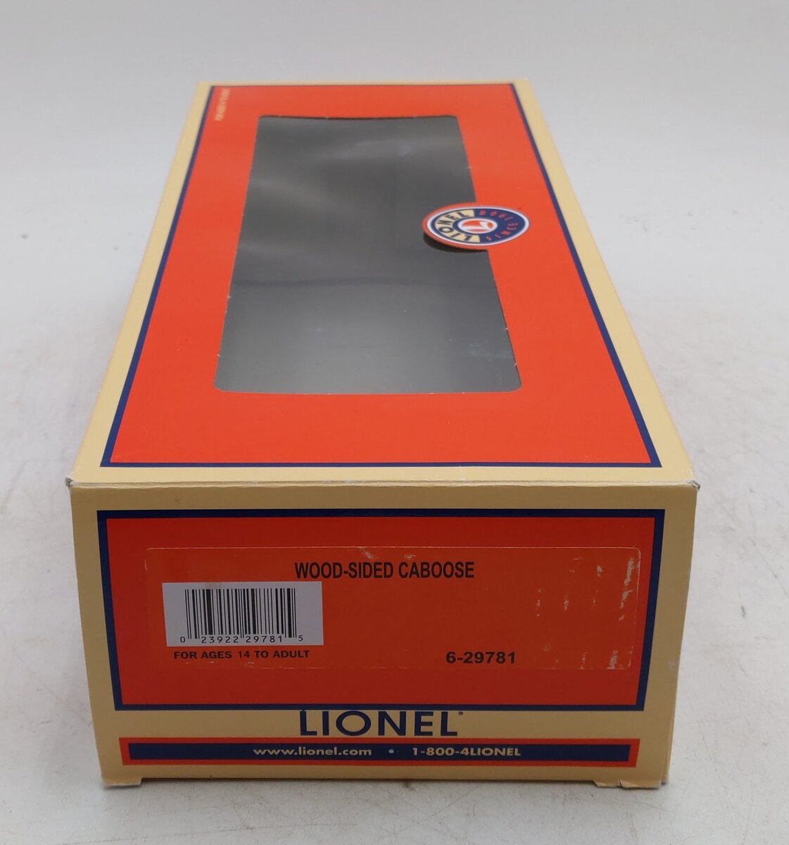 Lionel 6-29781 O NYC Wood Sided Caboose #19114 VG/Box