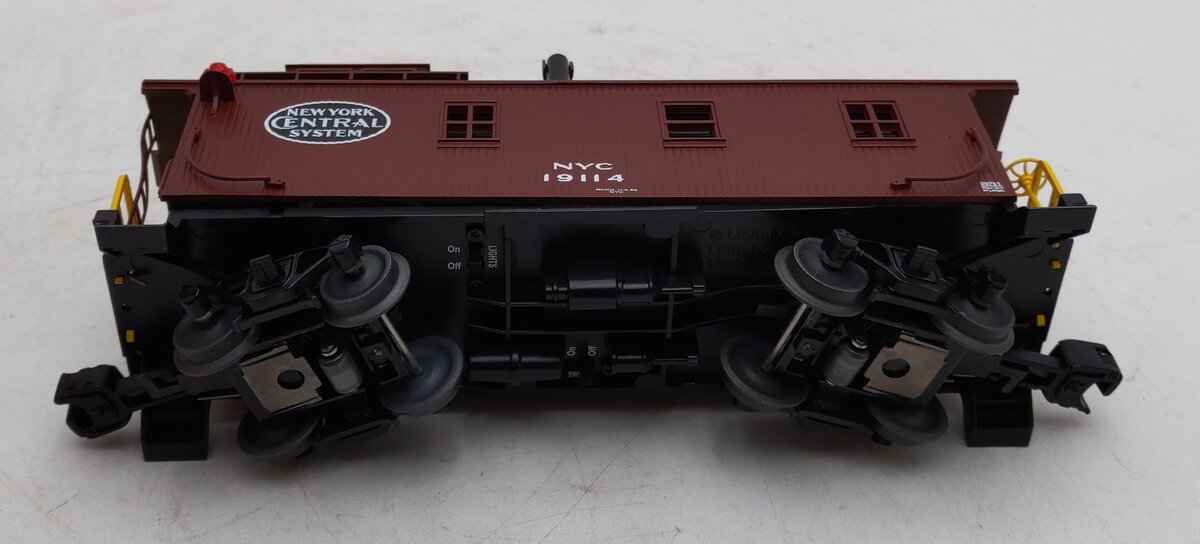 Lionel 6-29781 O NYC Wood Sided Caboose #19114 VG/Box