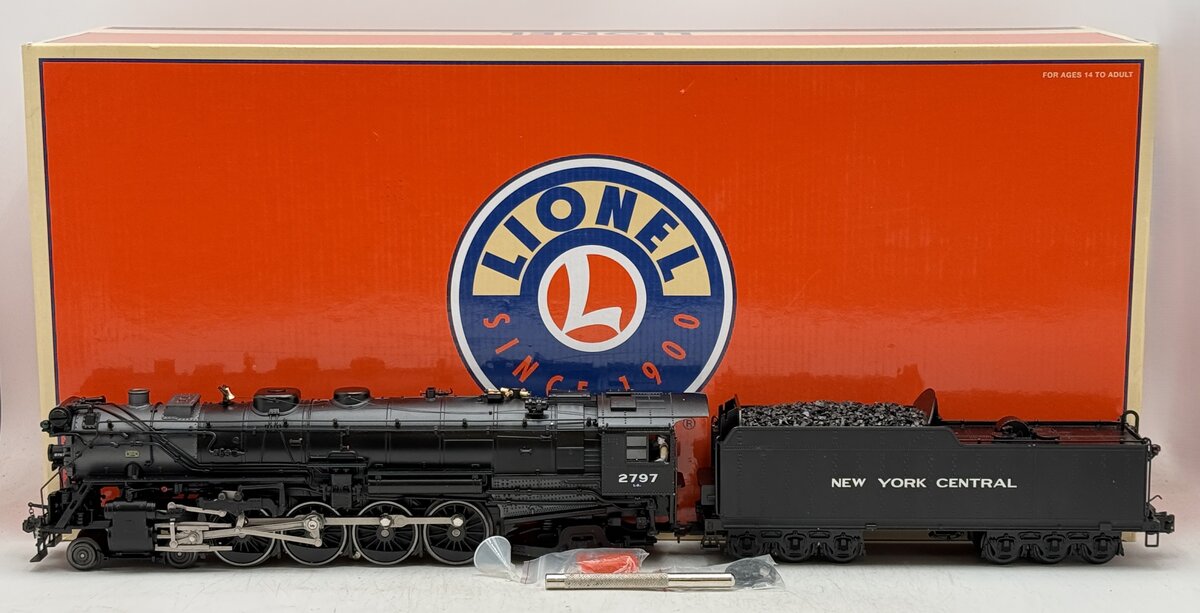Lionel 6-11412 O NYC 4-8-2 Mohawk Legacy Steam Locomotive #2797 LN/Box