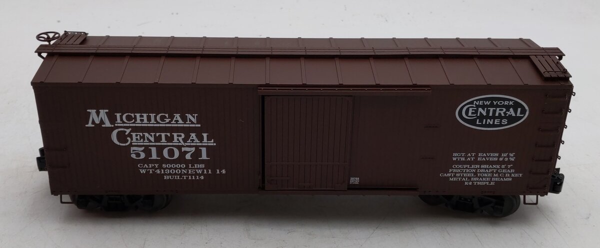 Lionel 6-29769 O Gauge Michigan Central/NYC Double Sheathed Box Car #51071 EX/Box