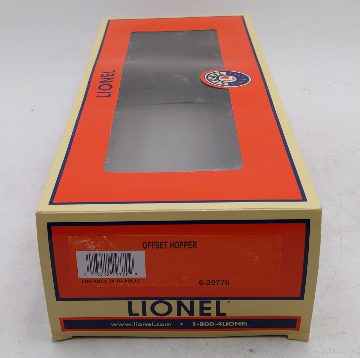 Lionel 6-29770 O Gauge Boston & Maine Offset Hopper #7168 w/ Coal Load EX/Box