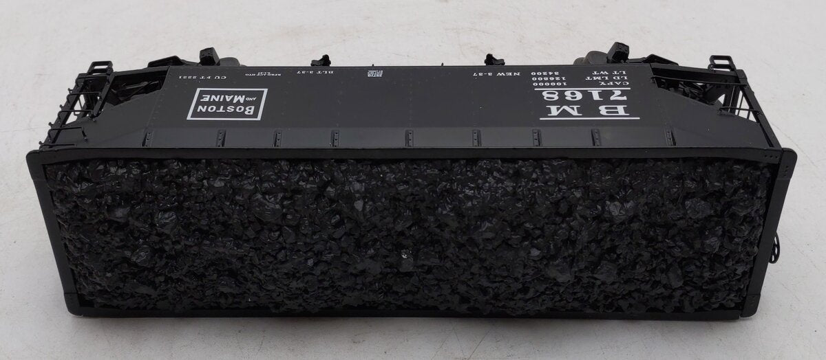 Lionel 6-29770 O Gauge Boston & Maine Offset Hopper #7168 w/ Coal Load EX/Box