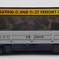MTH 30-7934 O Gauge Conrail Operating Dump Car with Operating Bay #53516 VG/Box