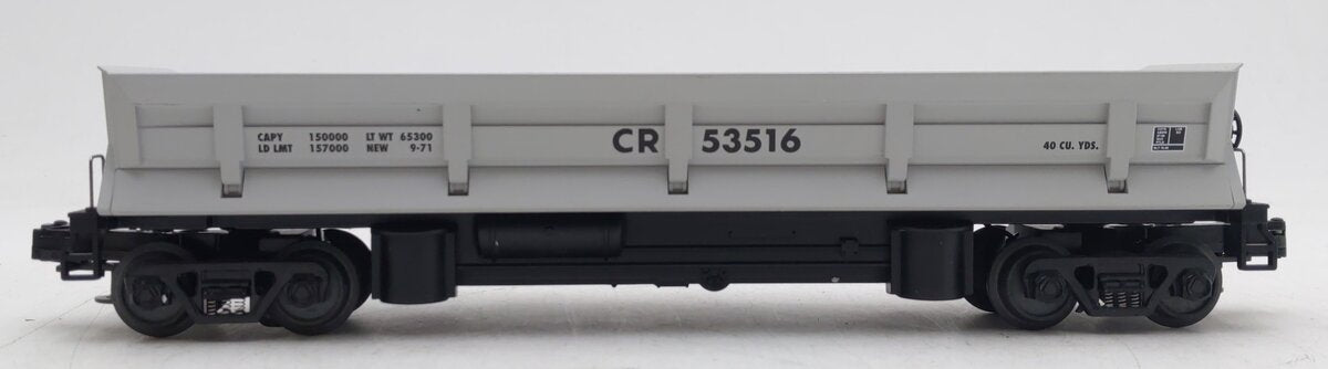 MTH 30-7934 O Gauge Conrail Operating Dump Car with Operating Bay #53516 VG/Box