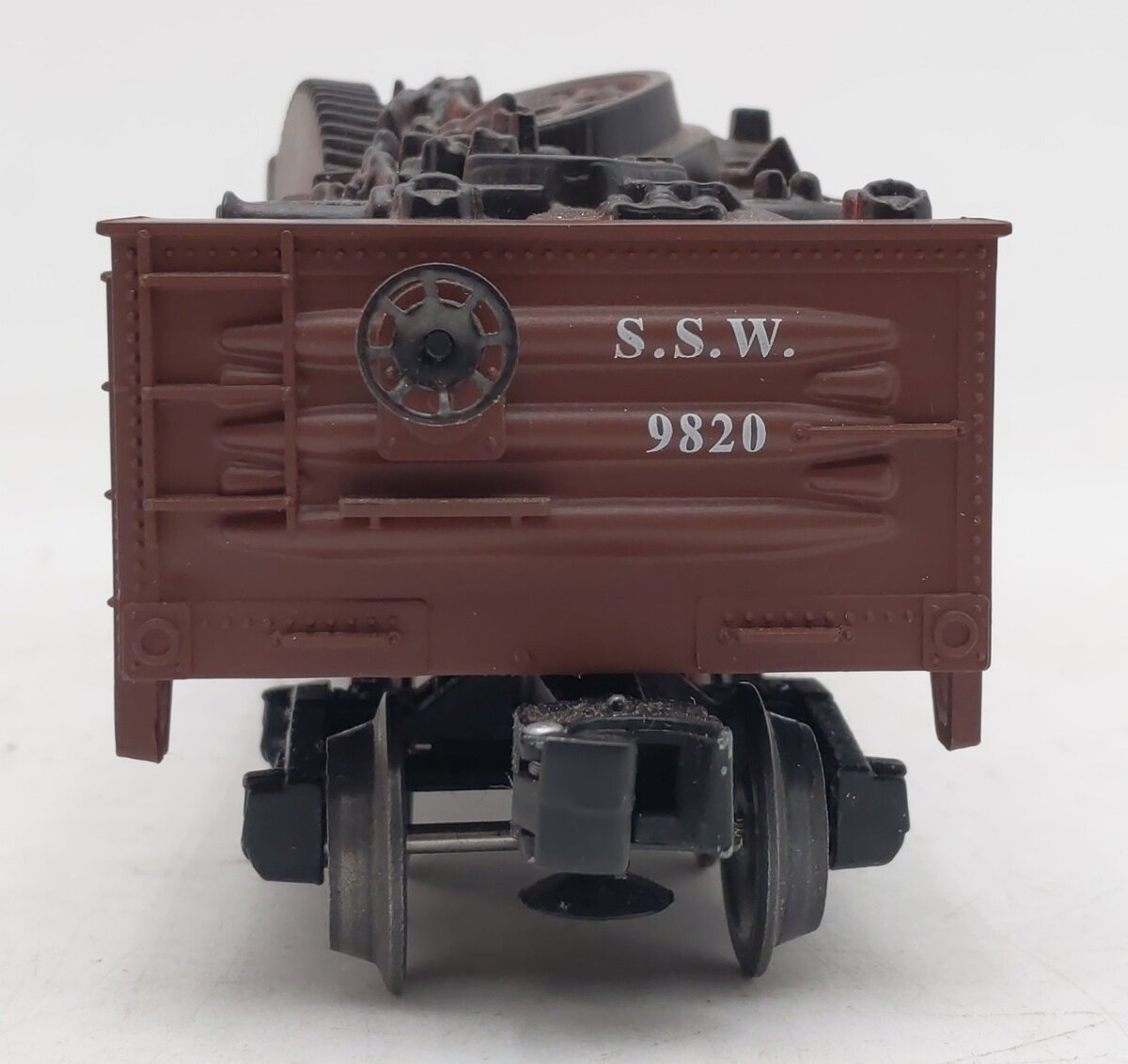 Lionel 6-17408 O Gauge Cotton Belt Gondola with Scrap Load #9820 EX/Box