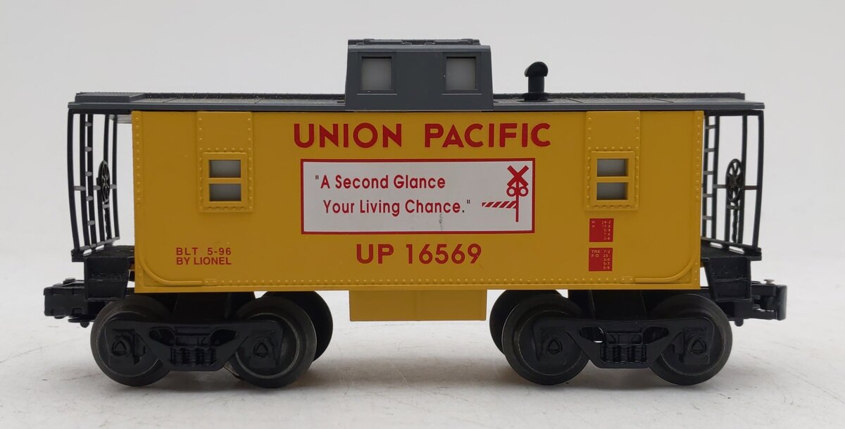 Lionel 6-16581 O Gauge Union Pacific Illuminated Caboose EX/Box