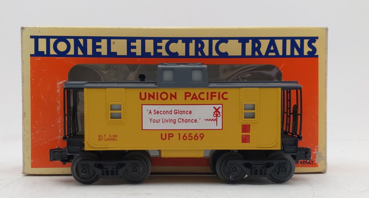 Lionel 6-16581 O Gauge Union Pacific Illuminated Caboose EX/Box