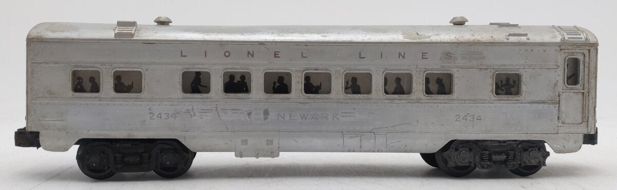Lionel 2434 Vintage O Lionel Lines Illuminated Newark Passenger Car VG