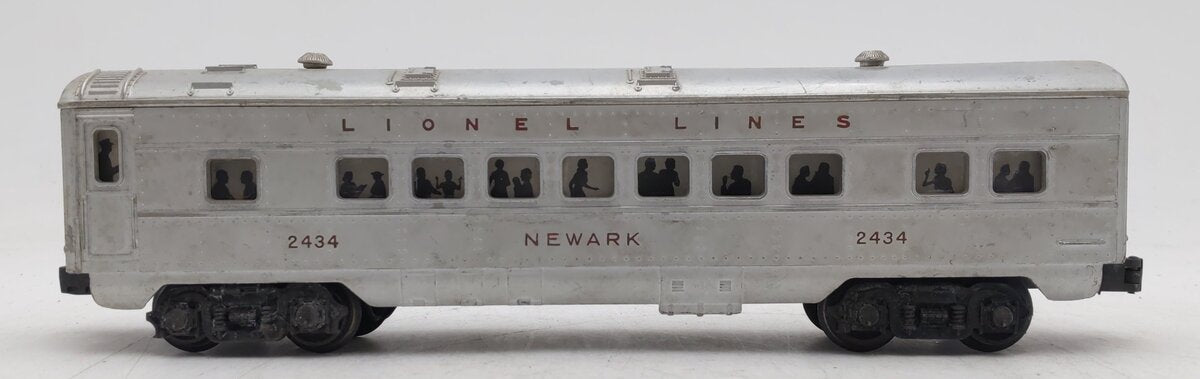 Lionel 2434 Vintage O Lionel Lines Illuminated Newark Passenger Car VG