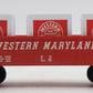 K-Line K5626 O Gauge Western Maryland Gondola w/Crates EX/Box