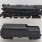Lionel 2065 Vintage O 4-6-4 Small Hudson Steam Locomotive & 2046W Tender EX