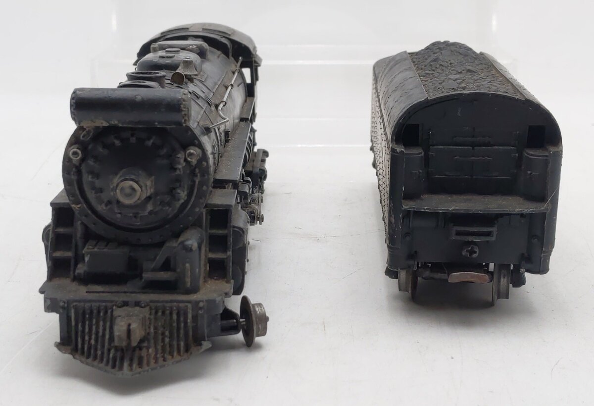 Lionel 2065 Vintage O 4-6-4 Small Hudson Steam Locomotive & 2046W Tender EX