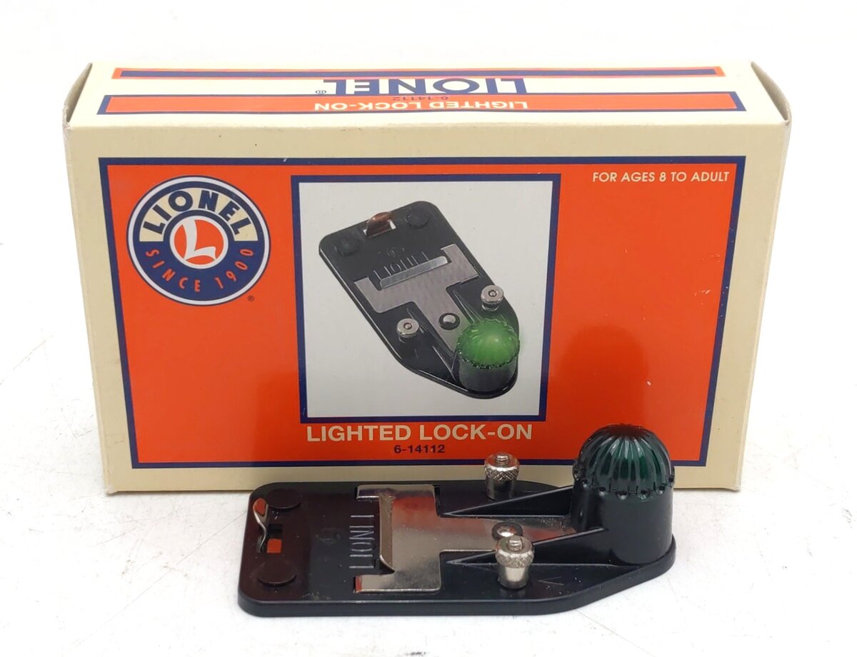 Lionel 6-14112 O Scale Lighted Lock-on EX/Box
