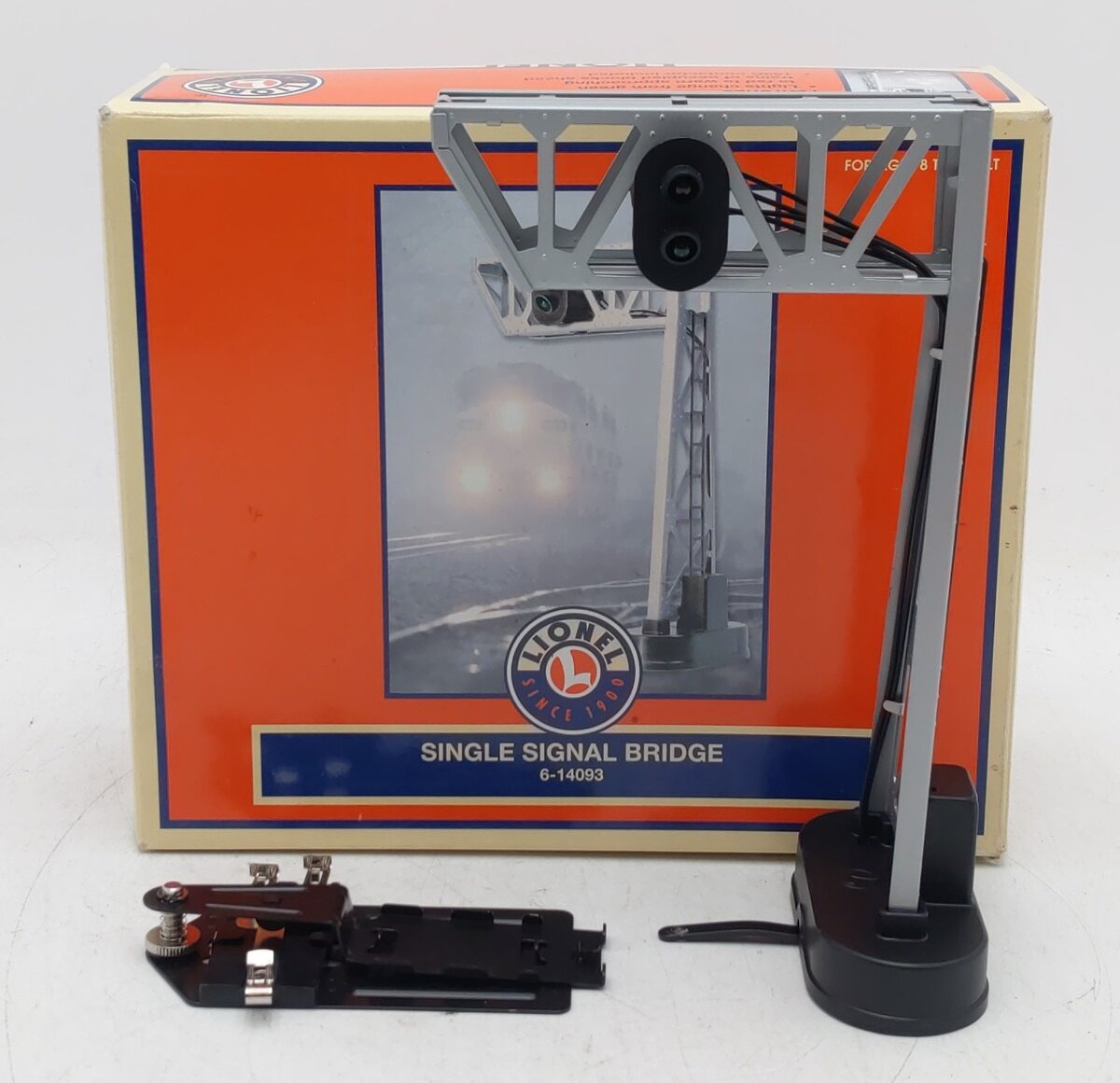 Lionel 6-14093 O Gauge Single Signal Bridge EX/Box