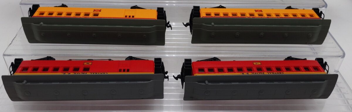 Bachmann HO Scale Assorted Passenger Cars: #3, 7, 8 , & 9 [4] EX/Box