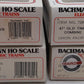 Bachmann HO Scale Assorted Passenger Cars: #3, 7, 8 , & 9 [4] EX/Box