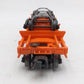 Lionel 6362-55 Vintage O Flat Car w/ 3 Trucks--Serif Letter Version VG/Box