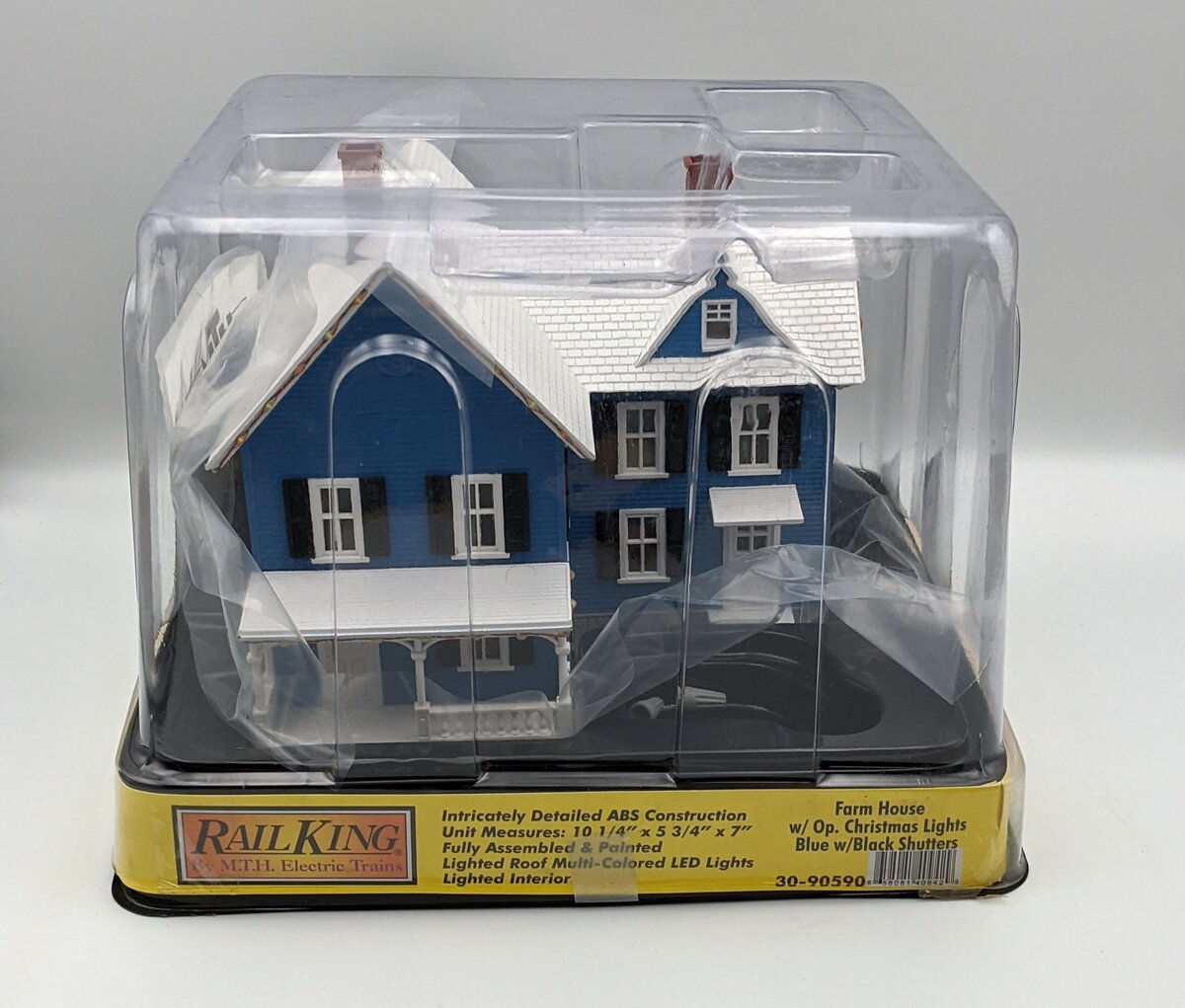 MTH 30-90590 O RailKing #4 Country House with Operating Christmas Lights6225176
