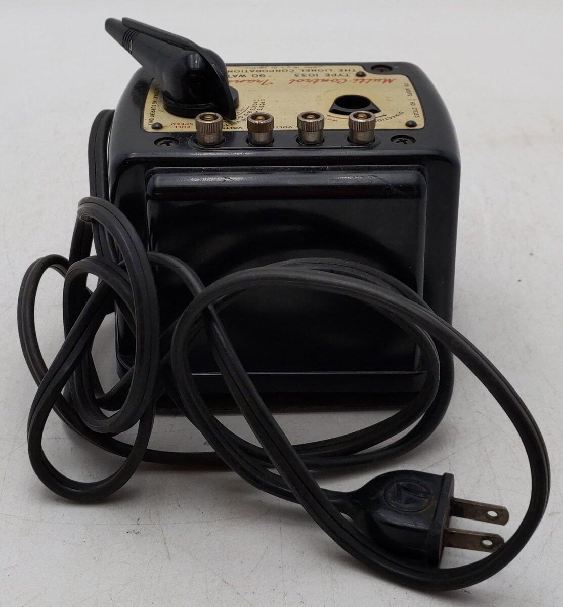 Lionel 1033 Vintage O 90 Watt Transformer w/ Whistle/Box