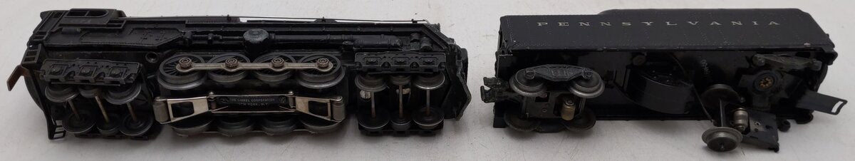 Lionel 671 Vintage O 6-8-6 Die-Cast Steam Turbine Locomotive w/2046W Tender