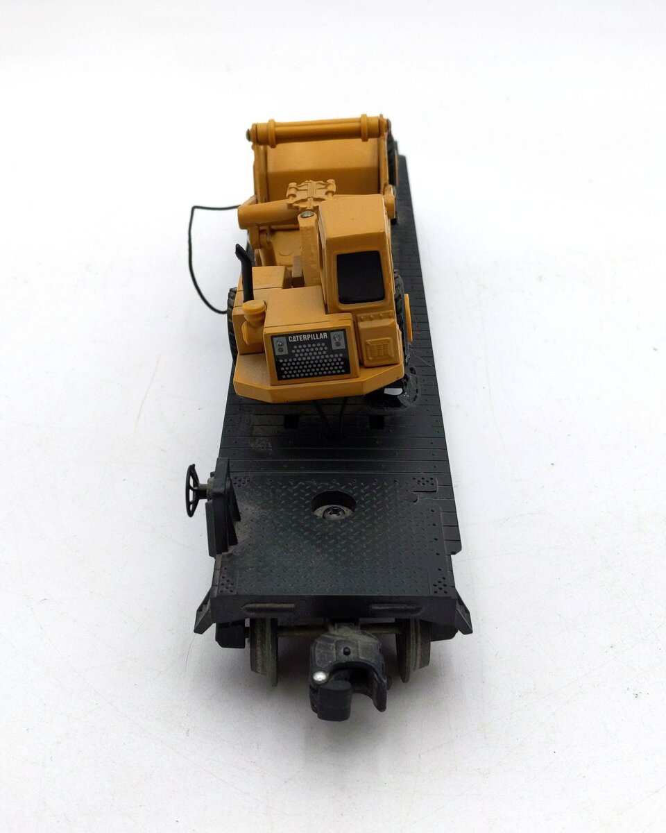 Lionel 6-16954 O Gauge New York Central Flatcar with ERTL Scraper #6424 EX/Box