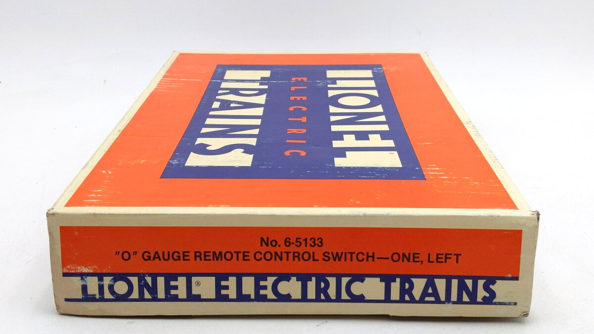 Lionel 6-5133 O Left Hand Remote Control Switch Turnout VG/Box