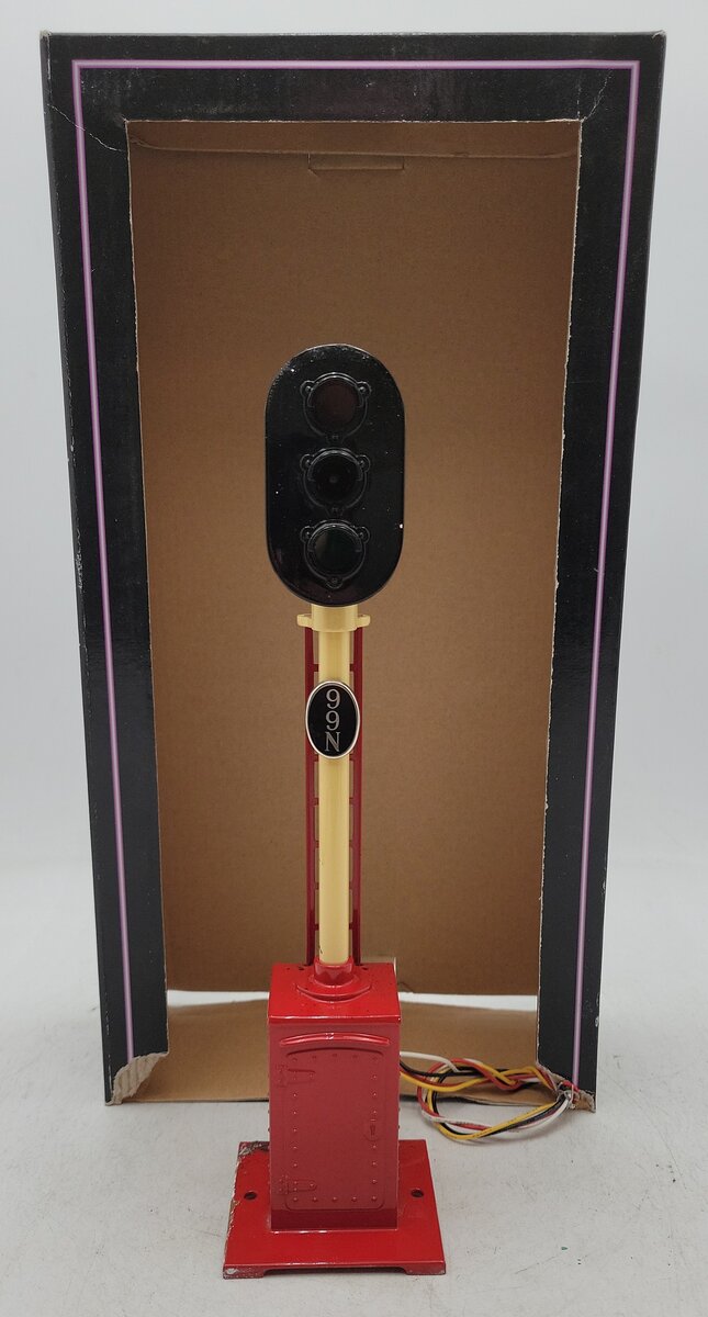 MTH 10-1048 Standard Gauge No. 99 Train Control Block Signal EX/Box