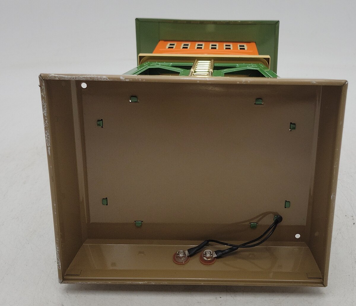 MTH 10-4026 Ives 1867 Tinplate Signal Tower (Orange/Green) EX/Box
