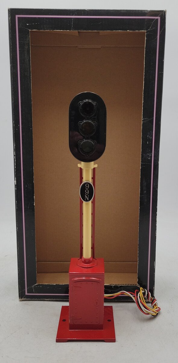 MTH 10-1048 Standard Gauge No. 99 Train Control Block Signal EX/Box