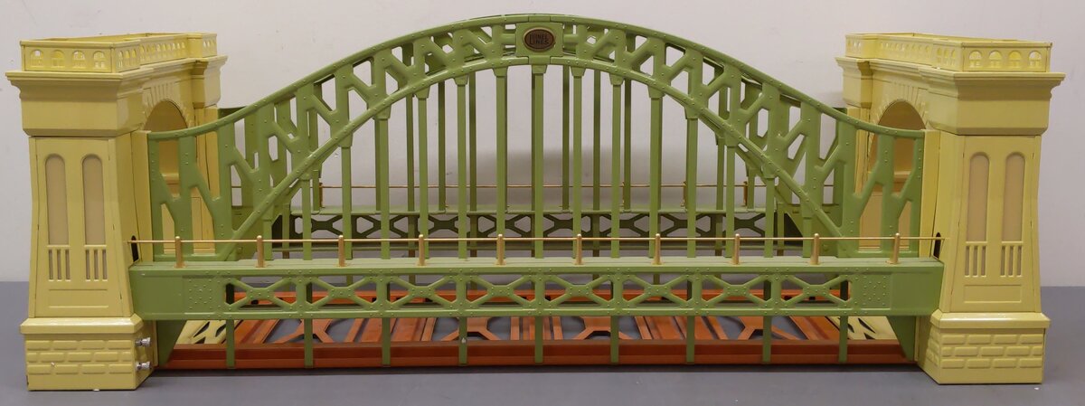 Lionel 6-32904 O Gauge Green & Cream Tinplate Hellgate Bridge #305