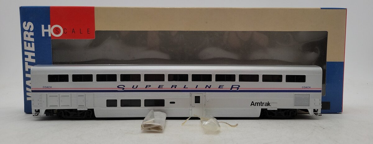 Walthers 932-6101 HO Scale Amtrak 85' Superliner II Coach Car EX/Box