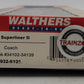 Walthers 932-6101 HO Scale Amtrak 85' Superliner II Coach Car EX/Box