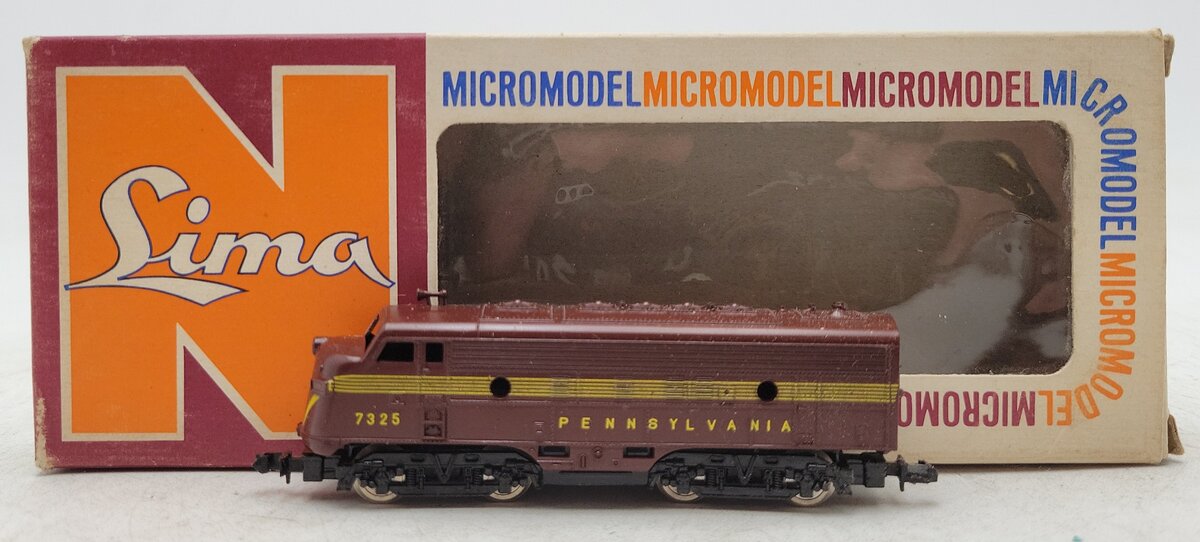 Lima 4241 N Scale Pennsylvania Railroad EMD F-7 Dummy Diesel Locomotive #7325 LN/Box