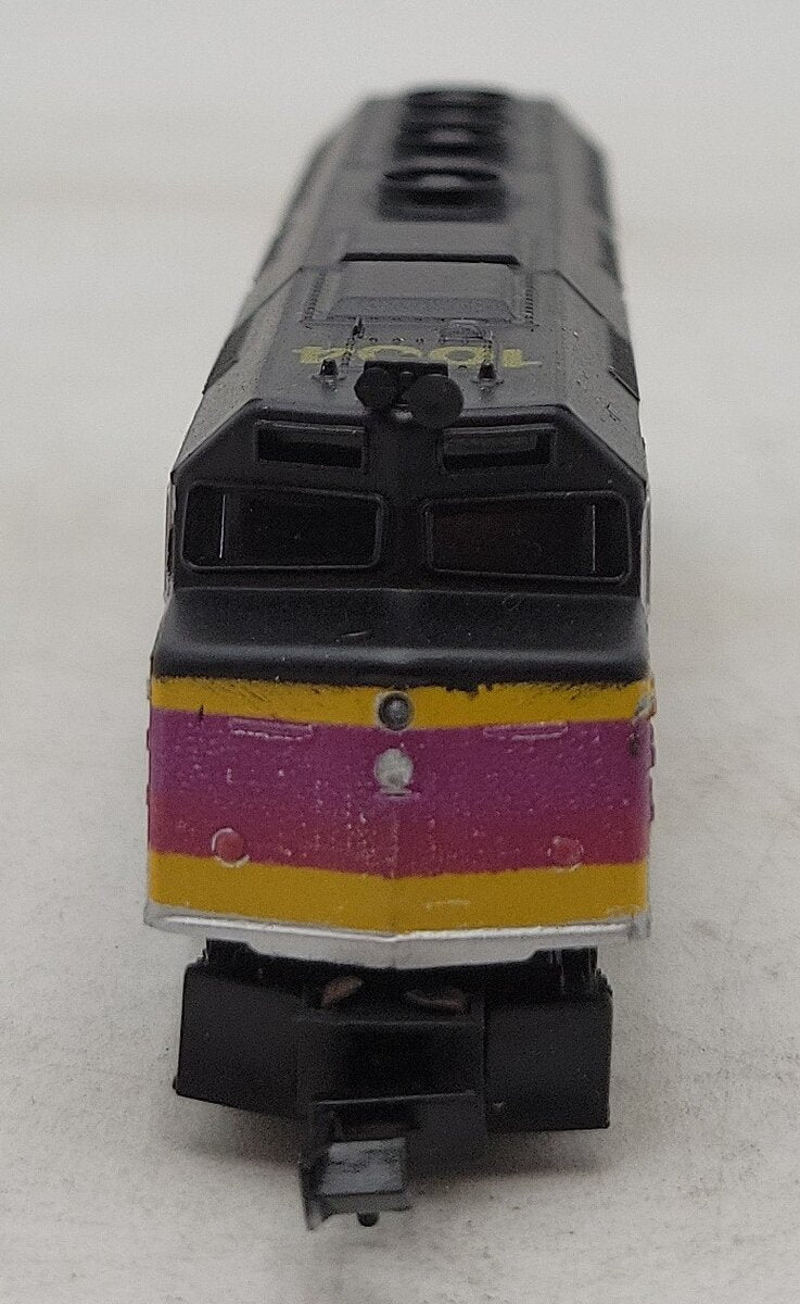 Model Power 7545 N Scale MBTA Transit F40PH Diesel Locomotive #1004 LN/Box