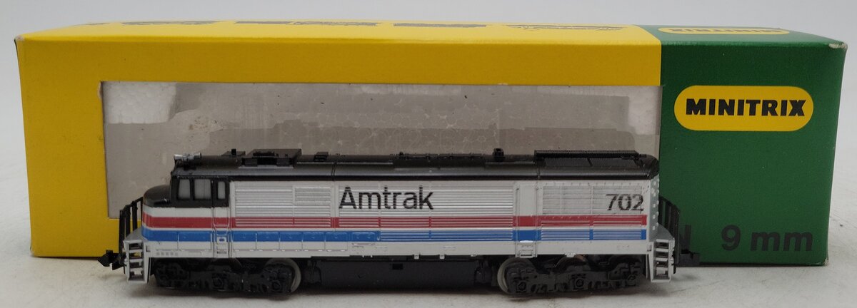 Minitrix 2010 N Gauge Amtrak Diesel Locomotive #702 LN/Box