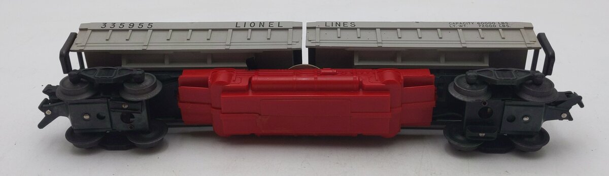 Lionel 3359 Vintage O Operating Twin Bin Dump Car EX/Box
