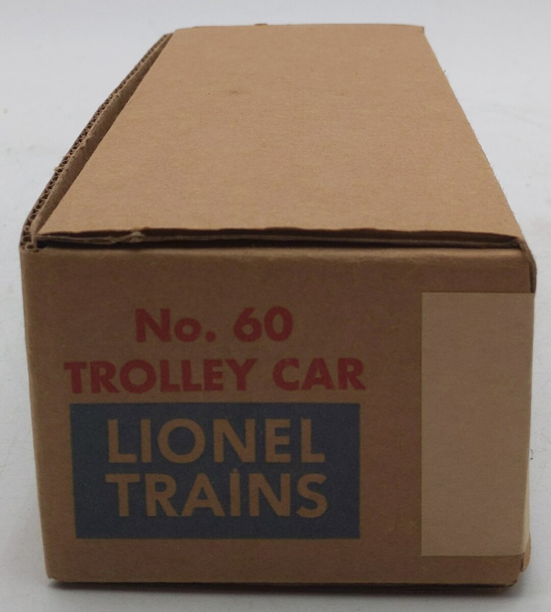 Lionel 60 Vintage O Lionelville Motorized Rapid Transit Trolley/Box