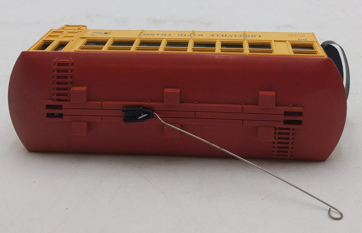 Lionel 60 Vintage O Lionelville Motorized Rapid Transit Trolley/Box
