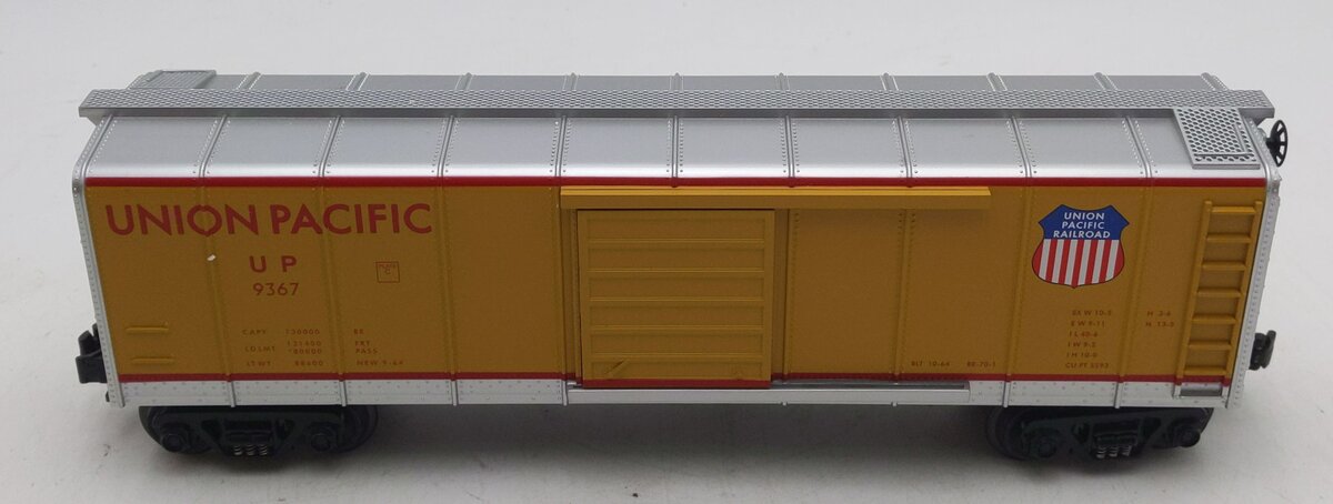 MTH 30-7430 O Gauge Union Pacific Rounded Roof Boxcar #9367 LN/Box