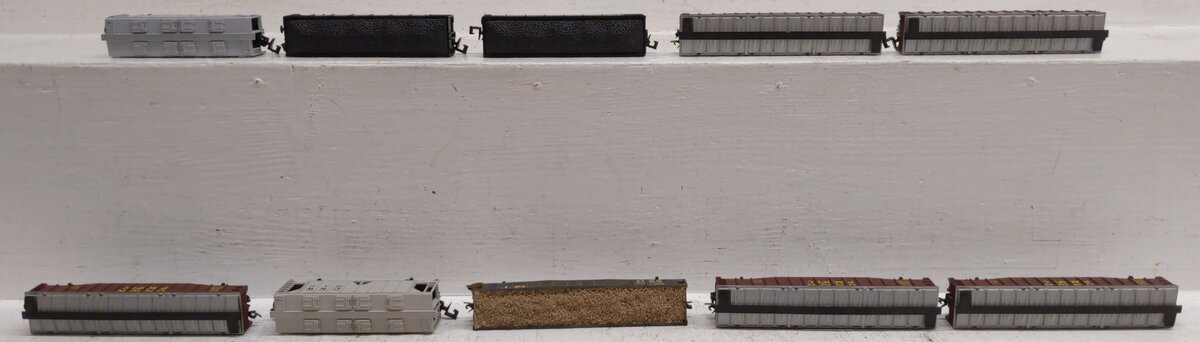 Rapido & Other N Scale Assorted Freight Trains [10] VG