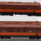 Lionel 2353 Vintage O Custom Illinois Central F-3 AA Diesel Locomotive Set #2353