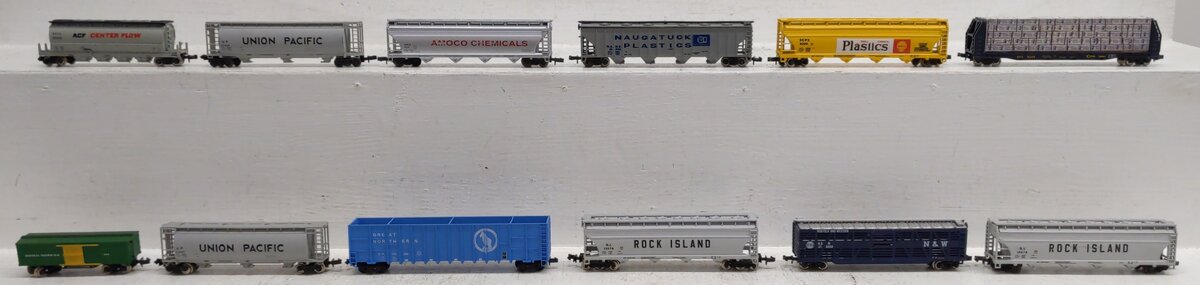 Atlas & Other N Scale Assorted Freight Cars [12] EX