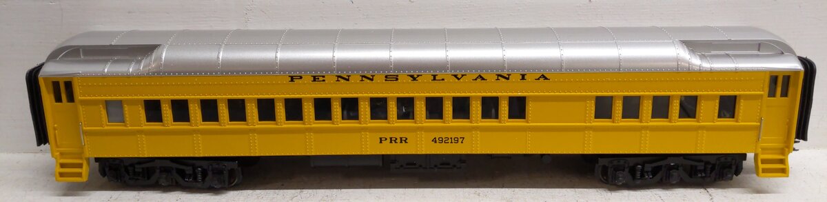 MTH 20-90005A O Gauge Pennsylvania 70' Madison Diner Pasenger Car #492197 VG/Box