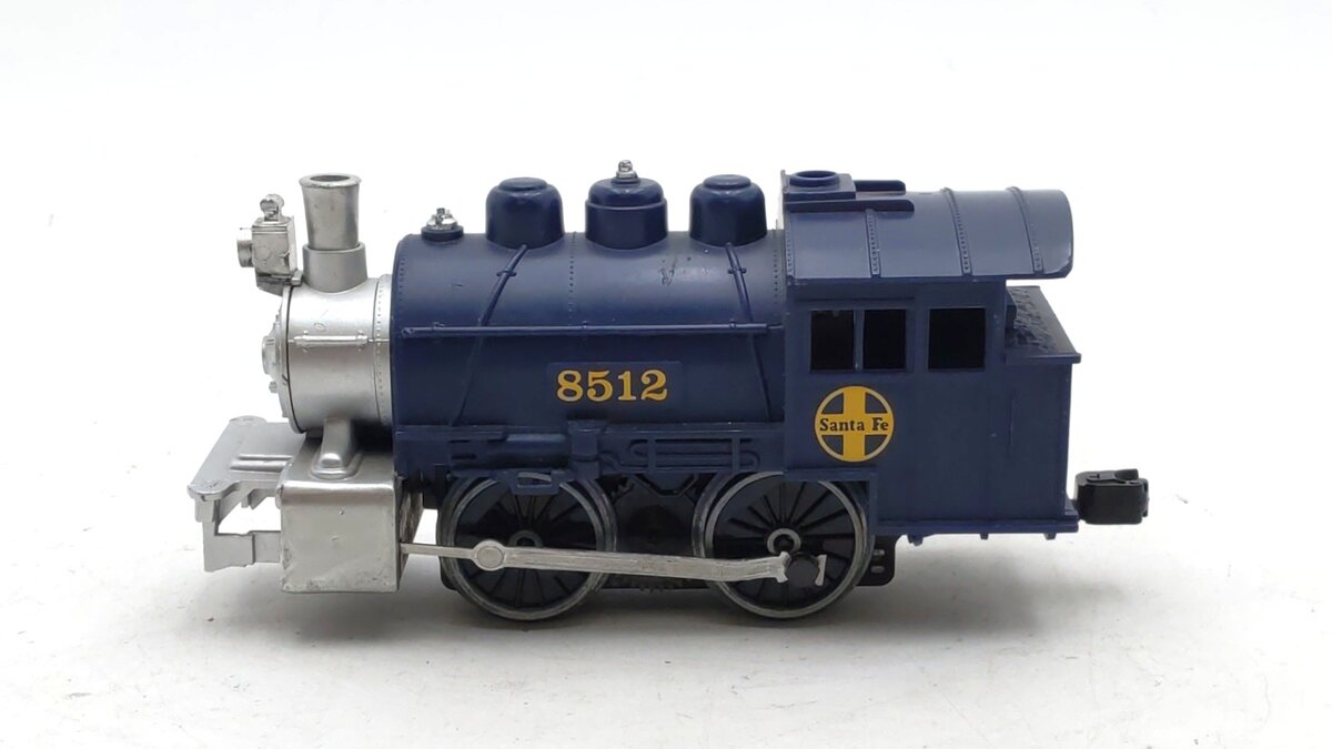 Lionel 6-8512 O Gauge Santa Fe 0-4-0 Switcher EX
