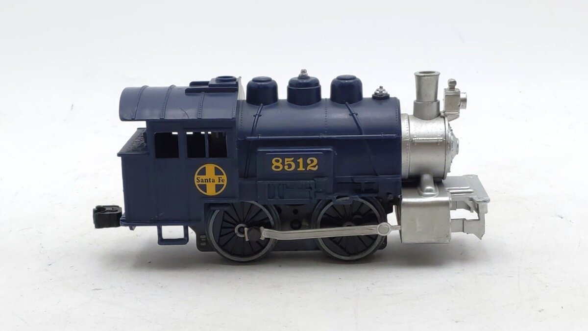 Lionel 6-8512 O Gauge Santa Fe 0-4-0 Switcher EX