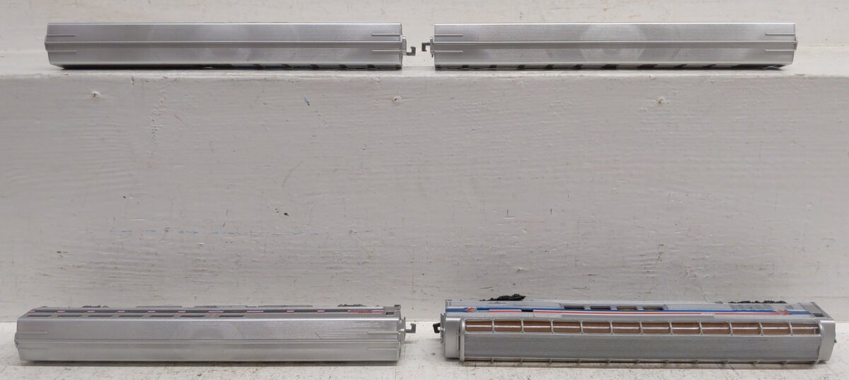 Bachmann & Other N Assorted Amtrak Passenger Cars: 8401, 2302, 2303, 305 [4] EX