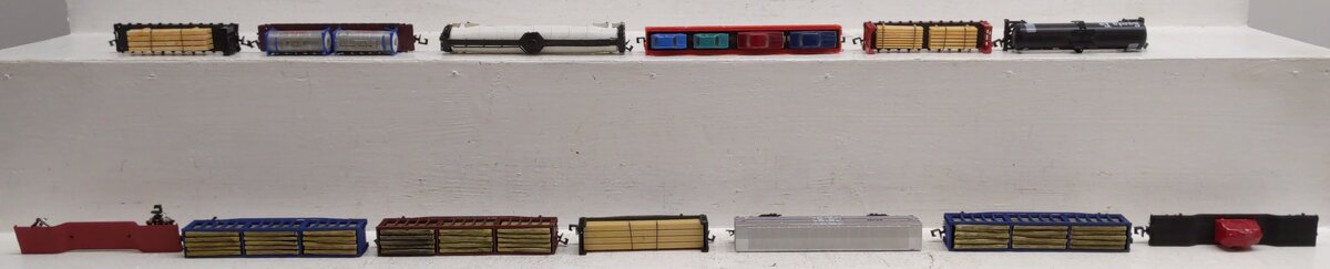 Atlas & Other N Scale Assorted Freight Car [13] EX
